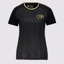 Camisa Atlético Mineiro Eletrizante Feminina Preta Camisa Atlético Mineiro Eletrizante Feminina Preta