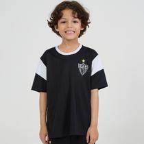 Camisa Atlético Mineiro Estremecer - Infantil Tamanho:10Cor:Preto