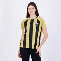 Camisa Atlético Mineiro Euforia Feminina Dourada Camisa Atlético Mineiro Euforia Feminina Dourada