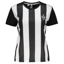 Camisa Atletico Mineiro Feminina Wag Oficial Babylook