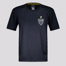 Camisa Atlético Mineiro Principia Infantil Preta Camisa Atlético Mineiro Principia Infantil Preta