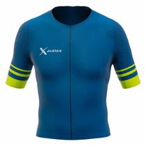 Camisa Audax Pro Azul com Verde