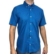 Camisa Austin Manga Curta Western Xadrez Exclusivo Camisa Austin Manga Curta Western Xadrez Exclusivo