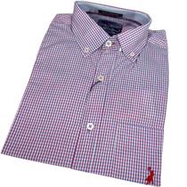Camisa Austin Masculina Xadrez Manga Curta Original No Bolso Camisa Austin Masculina Xadrez Manga Curta Original No Bolso