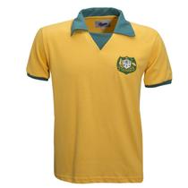 Camisa Austrália 1974 Liga Retrô Amarela M Camisa Austrália 1974 Liga Retrô Amarela M
