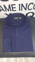 Camisa azul escuran