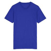 Camisa azul lisa