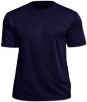 Camisa azul marinho 100% poliester para sublimação G