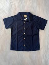 Camisa azul marinho