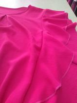 Camisa babado rosa
