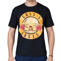 Camisa Banda Camiseta Premium Unissex Estampada Guns Nroses