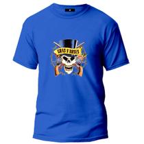 Camisa Banda De Rock Guns N Roses Unissex Infantil e Adulto Camisa Banda De Rock Guns N Roses Unissex Infantil e Adulto