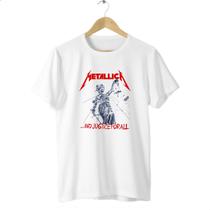 Camisa Banda Metallica James Hetfield Heavy Rock Metal - Asulb