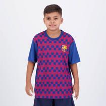 Camisa Barcelona Dominant Juvenil Azul