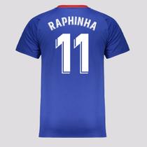 Camisa Barcelona Dryfit 11 Raphinha Azul e Vermelha Camisa Barcelona Dryfit 11 Raphinha Azul e Vermelha