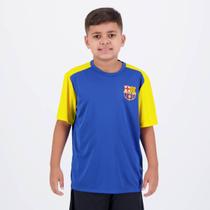 Camisa Barcelona Goal Juvenil Azul e Amarela