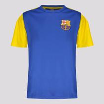 Camisa Barcelona Goal Juvenil Azul e Amarela
