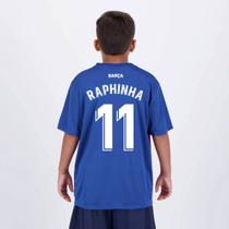 Camisa Barcelona Raphinha 11 Dominant Juvenil Azul