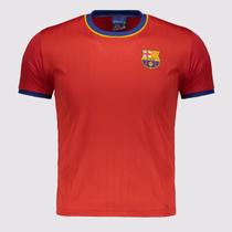 Camisa Barcelona Trophy Juvenil Vermelha Camisa Barcelona Trophy Juvenil Vermelha