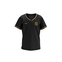 Camisa Barcelona Tucker Gold Braziline - Infantil Camisa Barcelona Tucker Gold Braziline - Infantil