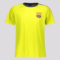 Camisa Barcelona Velocity Juvenil Amarela