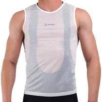 Camisa Base Layer Segunda Pele Triway Sports Branca Unissex -