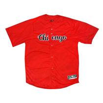 Camisa Baseball Masculina M10 Slam Chicago Camisa Baseball Masculina M10 Slam Chicago
