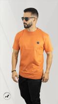 Camisa Básica 100%Algodão Marrom Adobe Camisa Básica 100%Algodão Marrom Adobe