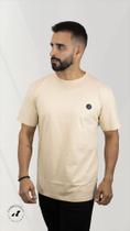Camisa Básica 100%Algodão Nude Macadamia
