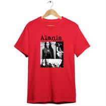 Camisa Básica Alanis Morissette Anos 90 Influencie Music Top