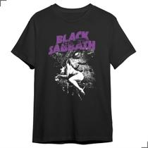 Camisa Básica Black Sabbath Banda de Rock N Roll 100%Algodão