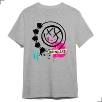 Camisa Básica Blink 182 Logo Banda Rock Small Things Punk