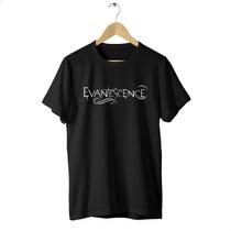 Camisa Básica Camiseta Evanescence Haunted Rock Brasil Fool