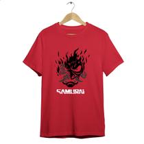 Camisa Básica Cyberpunk Samurai Punkstein Game Aesthetic