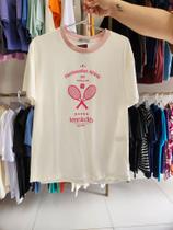 camisa basica feminina TAM M COR BRANCA