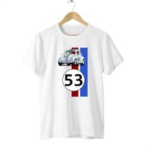 Camisa Básica Fusca 53 Filme Herbie Carro Clássico Antigo