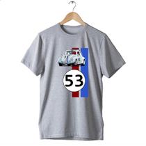 Camisa Básica Fusca 53 Filme Herbie Carro Clássico Antigo