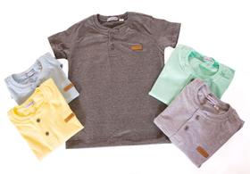 Camisa básica infantil 14anos kit com 5 peças Camisa básica infantil 14anos kit com 5 peças