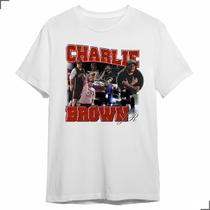 Camisa Básica La Familia Charlie Chorão Brown Fã Club Cantor