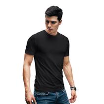 Camisa Básica Masculina 100% Algodão Blusa Premium Lisa Fio 30.1 Camisa Básica Masculina 100% Algodão Blusa Premium Lisa Fio 30.1