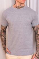 Camisa Básica Masculina Algodão Slim Fit Blusa Premium Lisa