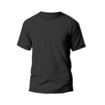 Camisa Básica Masculina Camiseta 100% Algodão Gola Redonda Casual Blusa Lisa Manga Curta Regular