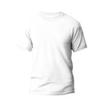 Camisa Básica Masculina Camiseta Plus Size Gola Redonda Blusa 100% Algodão Lisa Manga Curta Grande