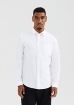 Camisa Básica Masculina Manga Longa Slim