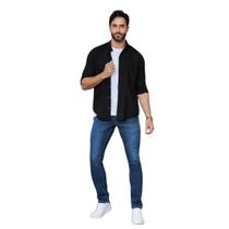 Camisa Básica Masculina Revanche Lupión Casual e Formal