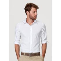 Camisa Básica Masculina Super Slim Manga Longa Camisa Básica Masculina Super Slim Manga Longa