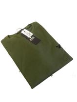 Camisa básica masculina verde militar lisa tamanho M EAG clothing
