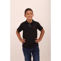 Camisa Básica Polo Infantil Menino tamanhos 4 ao 16