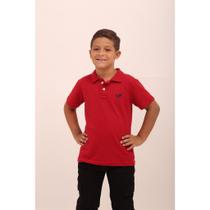 Camisa Básica Polo Infantil Menino tamanhos 4 ao 16