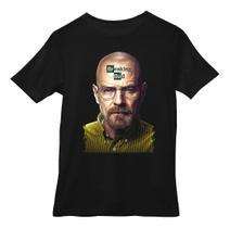 Camisa Basica Preta Breaking Bad Camiseta Masculina Estampa